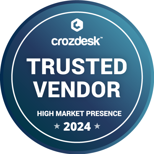 Crozdesk Trusted Vendor Badge